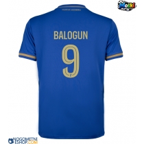 Moški Nogometni dresi AS Monaco Folarin Balogun #9 Gostujoči 2025-26 Kratek Rokav